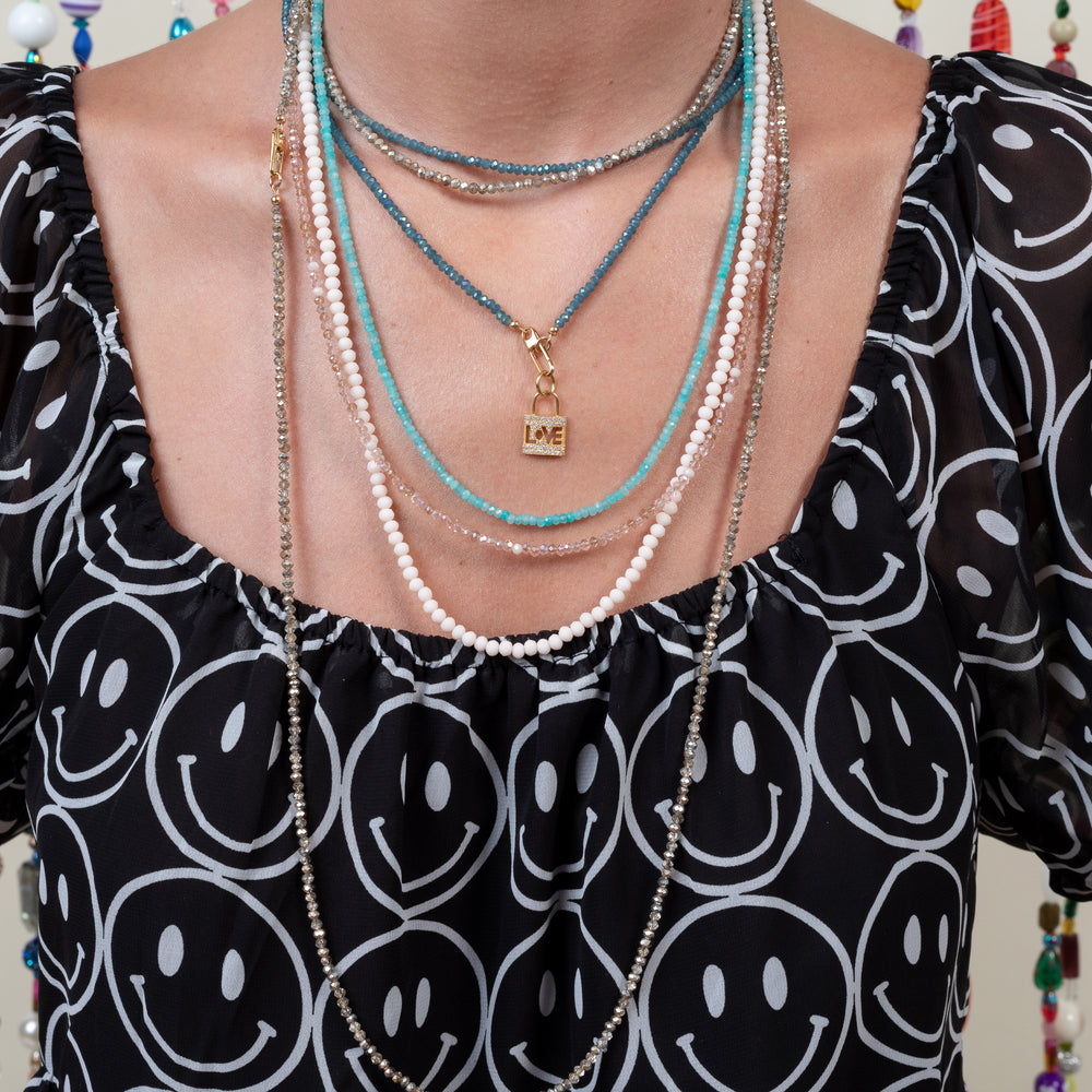 Manifesting The Mailman Itsy Double Wrap 33.00" Necklace