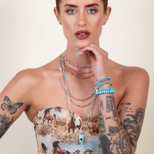 Covert Itsy Crystal Adjustable Necklace