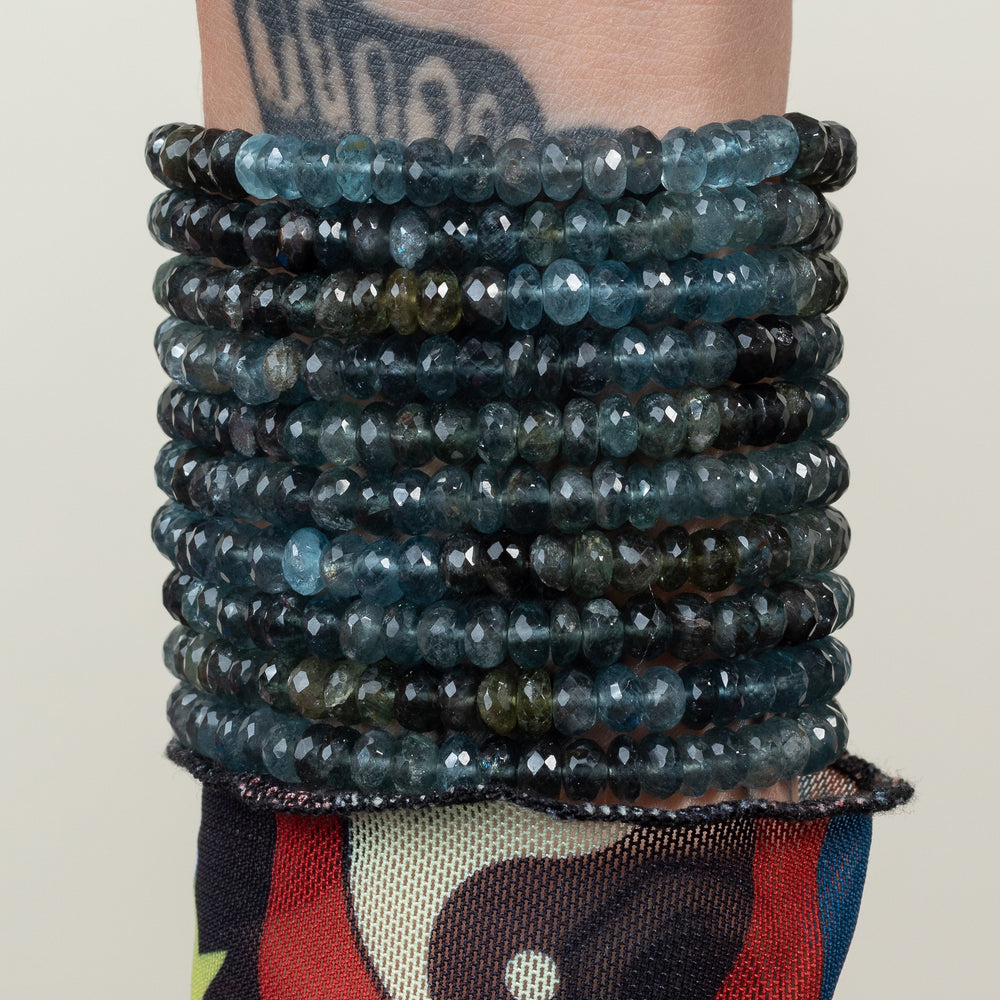 Unassuming Aquamarine Jumbo Gemstone Bracelet