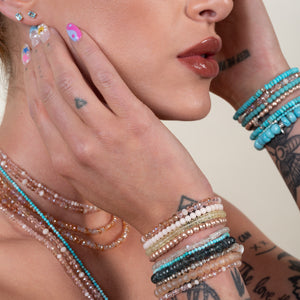Volume Down Crystal Bracelet