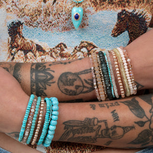 Shine & Subscribe Gemstone Bracelet