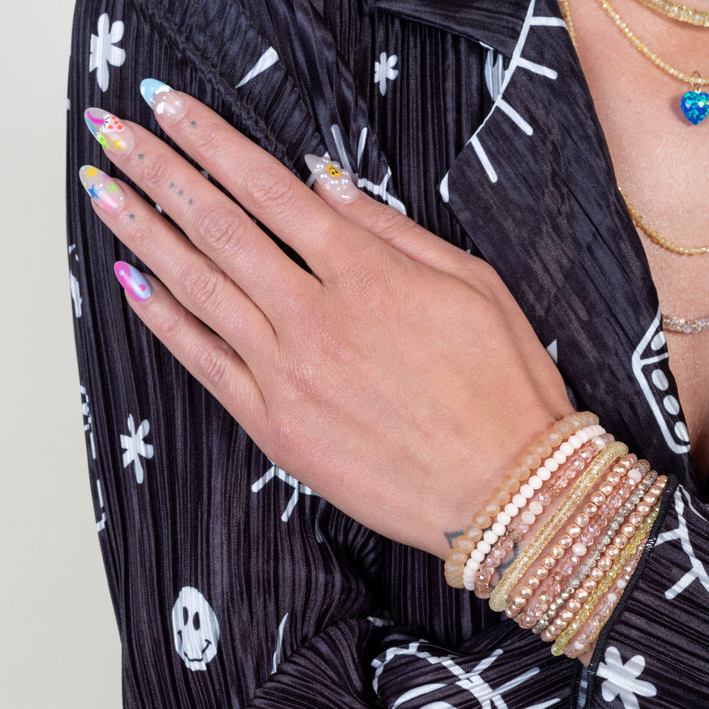 Shine & Subscribe Gemstone Bracelet
