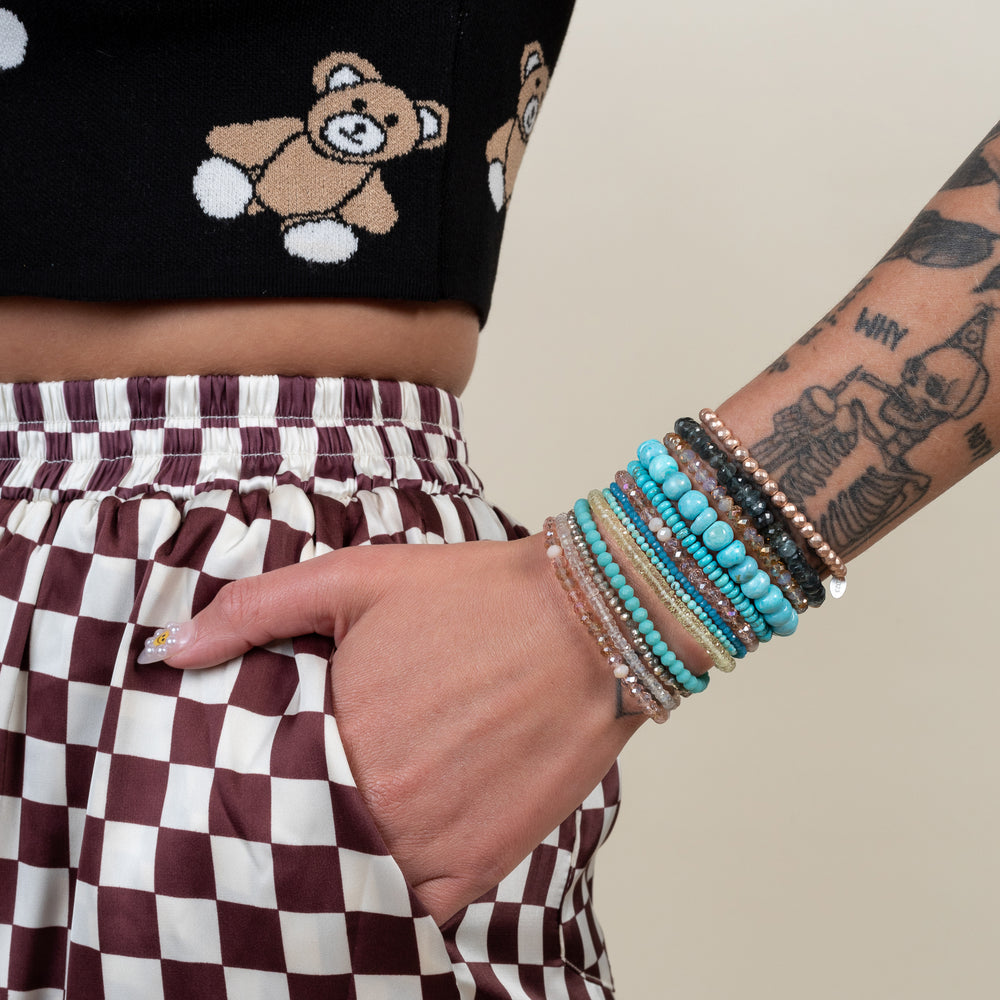Shine & Subscribe Gemstone Bracelet