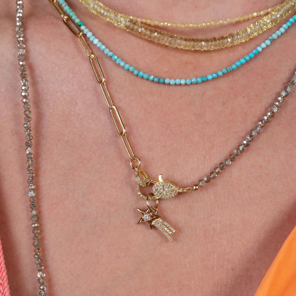 Ombré Obsessed Itsy Gemstone Adjustable Necklace