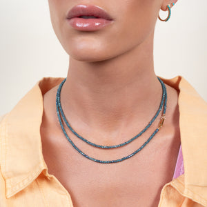Don't Let It Haunt You! Itsy Double Wrap 33.00" Necklace