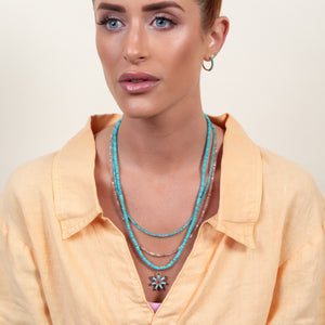Auto Refill Rush Crystal Adjustable Necklace