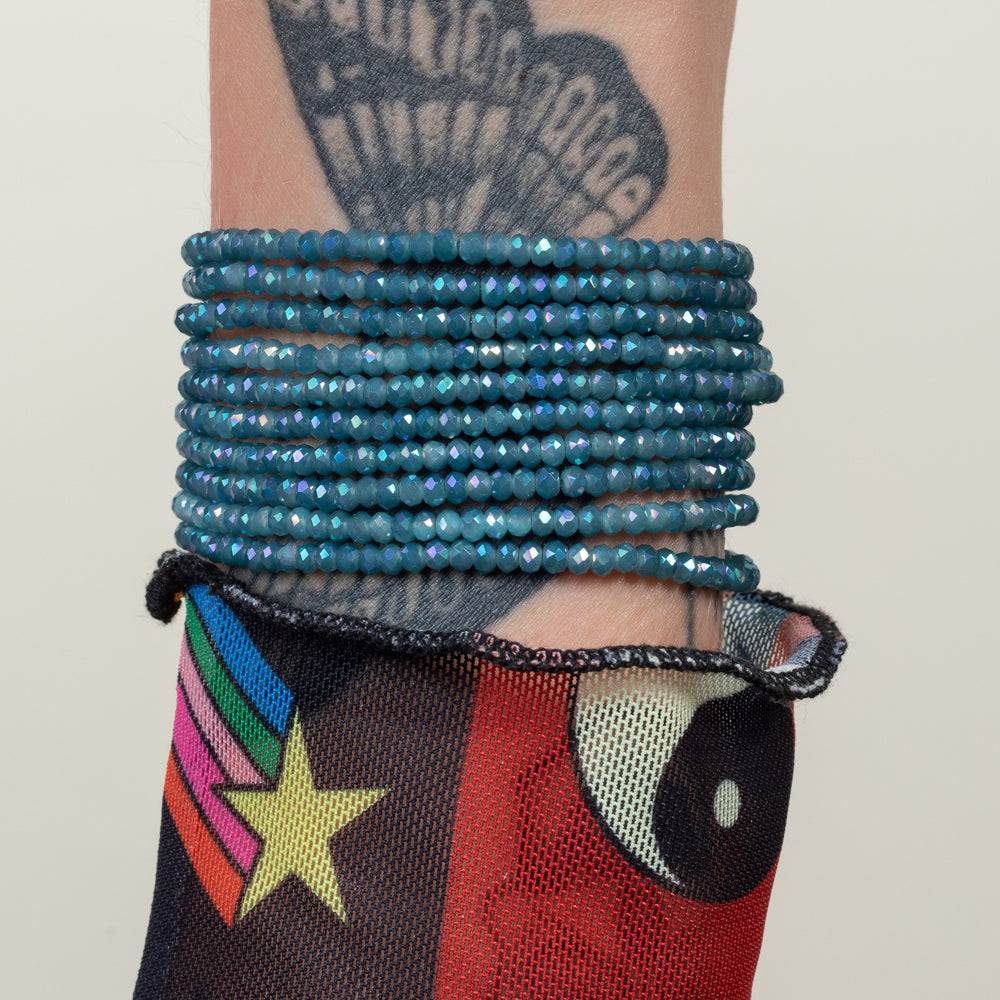 Don't Let It Haunt You! Itsy Crystal Bracelet