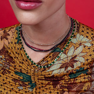In A Flurry Itsy Crystal Choker
