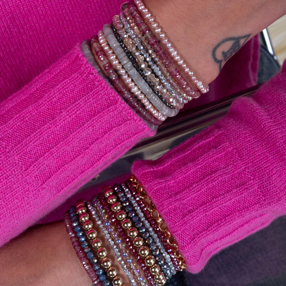 Boom Box Jumbo Gold Filled Bracelet