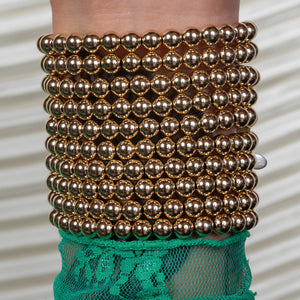 Boom Box Jumbo Gold Filled Bracelet