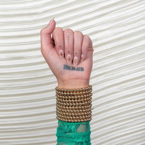 Boom Box Jumbo Gold Filled Bracelet
