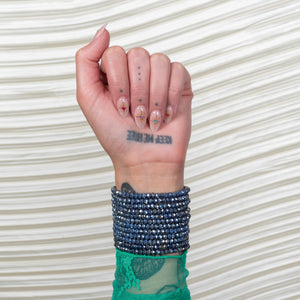 Polar Vortex Crystal Bracelet