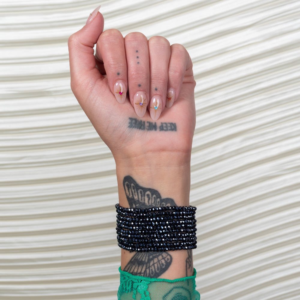 In A Flurry Itsy Crystal Bracelet