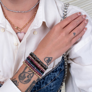 In A Flurry Itsy Crystal Bracelet