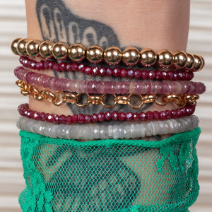 Boom Box Jumbo Gold Filled Bracelet