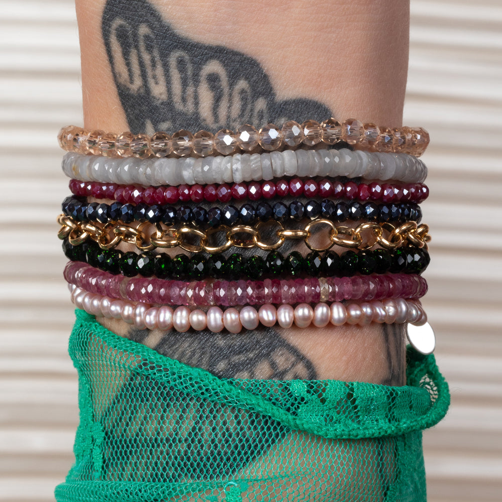 In A Flurry Itsy Crystal Bracelet