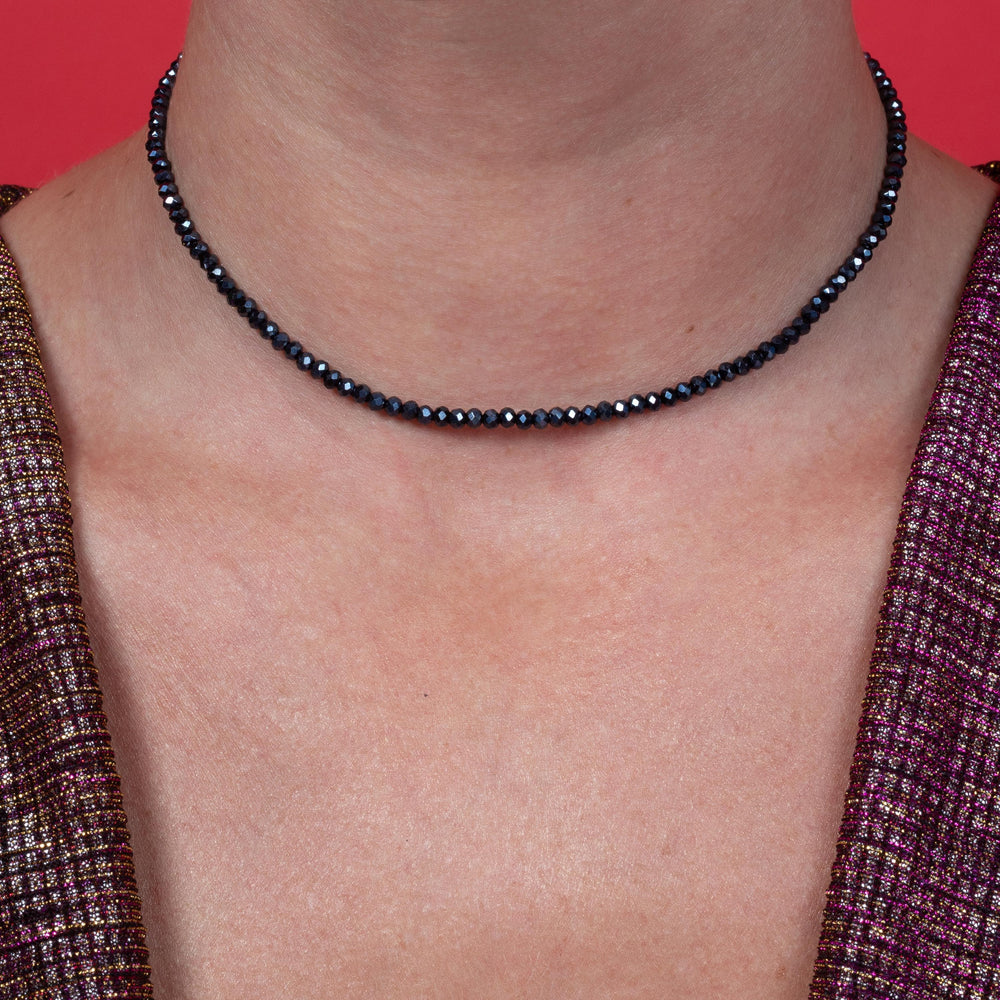 In A Flurry Itsy Crystal Choker
