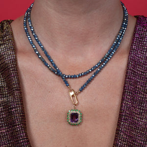 Kirsten Crystal Double Wrap 33.00" Necklace