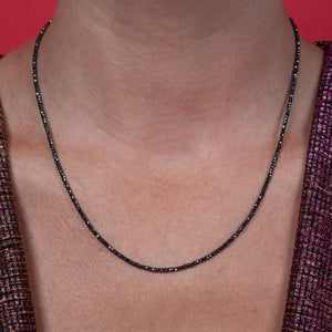 Lake Effect Itsy Cubic Zirconia Adjustable Necklace