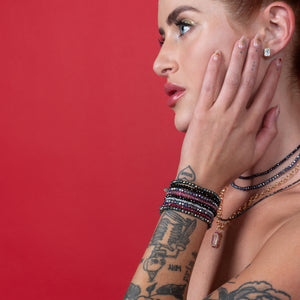Polar Vortex Crystal Bracelet