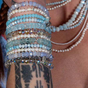 A-List Jumbo Aquamarine Gemstone Bracelet