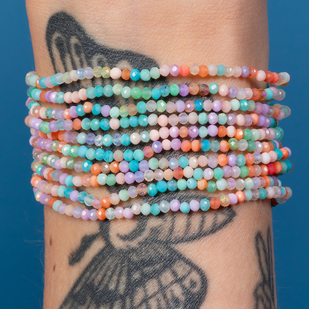 Prismatic Itsy Opal Gemstone Bracelet