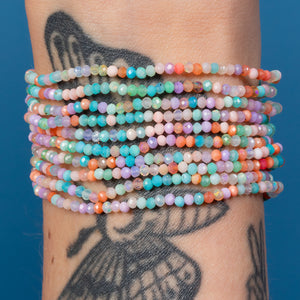 Prismatic Itsy Opal Gemstone Bracelet
