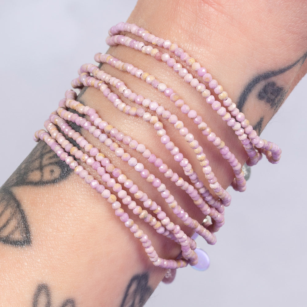 Mauve Magic Itsy Stichtite Bracelet