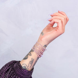 Mauve Magic Itsy Stichtite Bracelet
