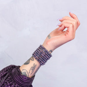 Twilight Flash Peacock Moonstone Bracelet