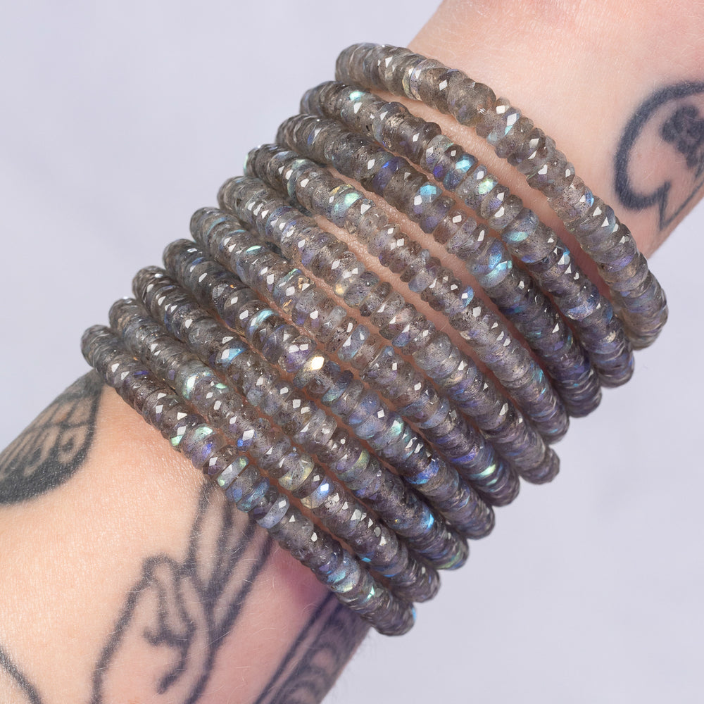 Illuminated Rainbow Labradorite Bracelet