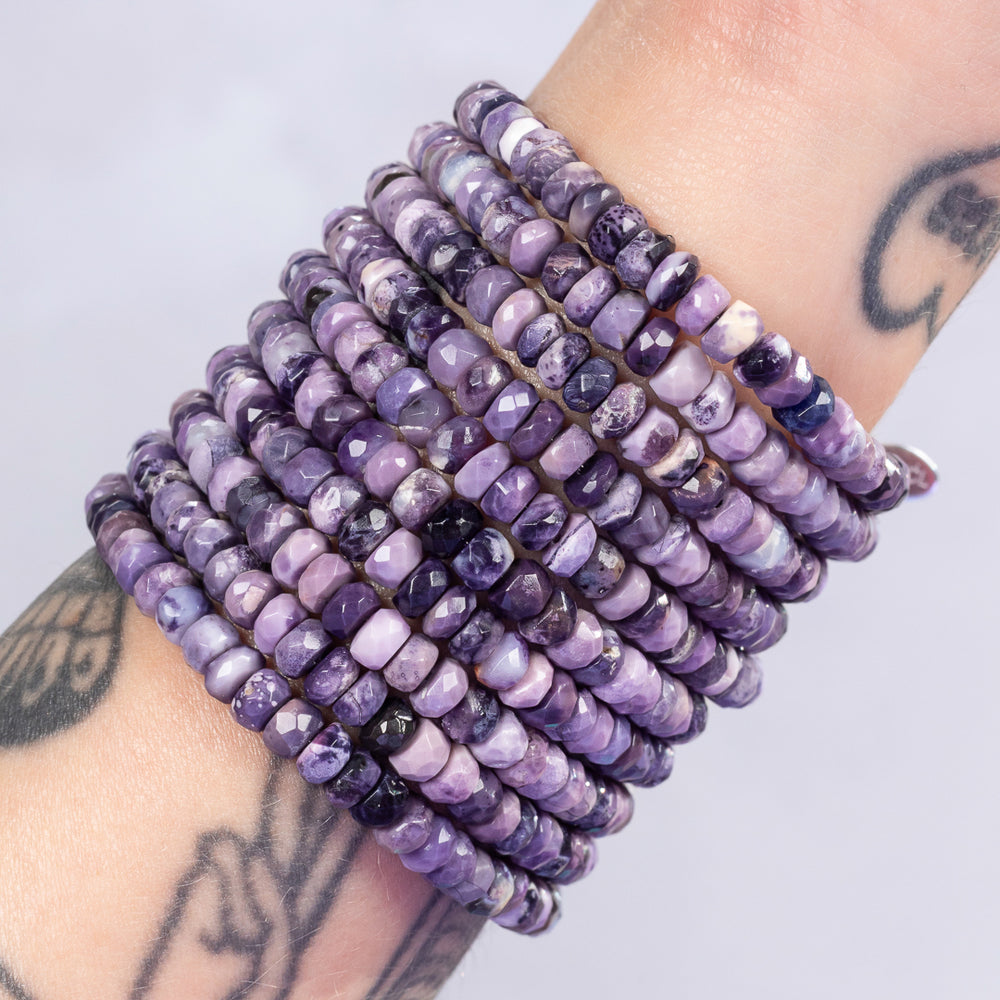 Violet Vibe Purple Opal Bracelet