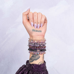 Blissful Blur Sheer Crystal Bracelet