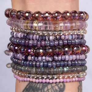Twilight Flash Peacock Moonstone Bracelet