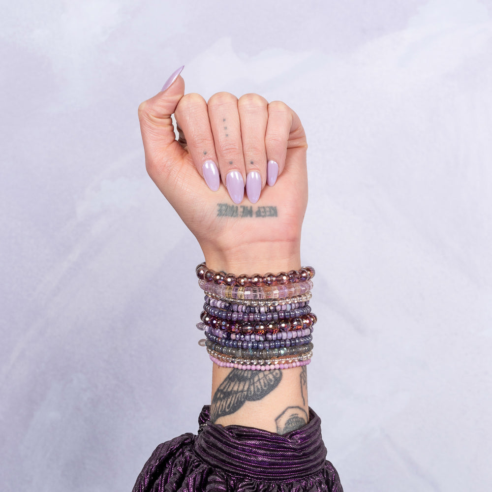Violet Vibe Purple Opal Bracelet