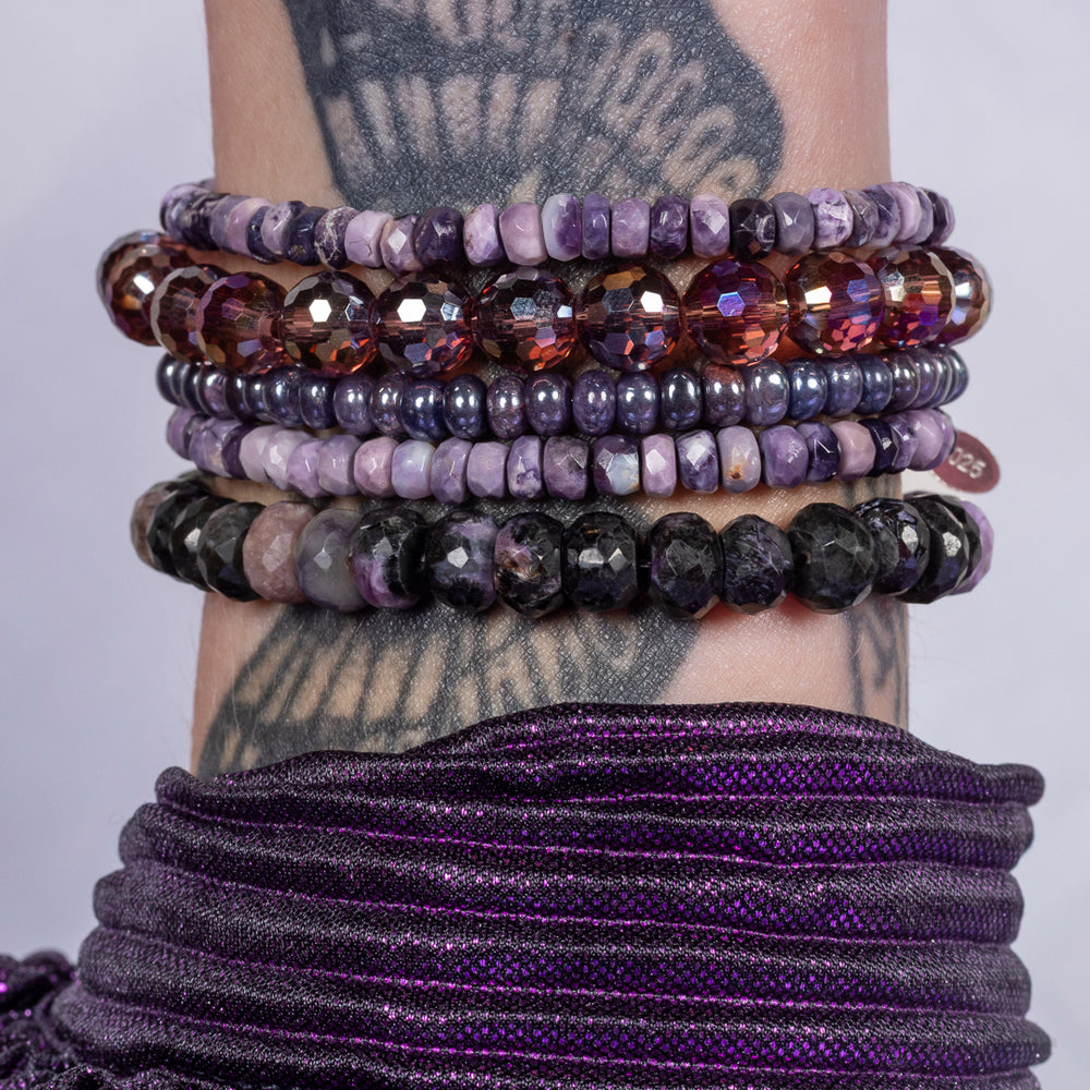 Violet Vibe Purple Opal Bracelet