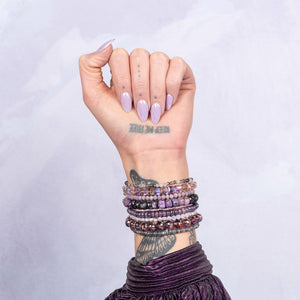 Ethereal Gleam Black Rutilated Quartz Bracelet