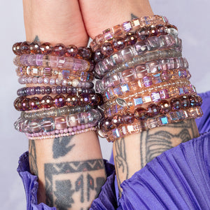 Mauve Magic Itsy Stichtite Bracelet