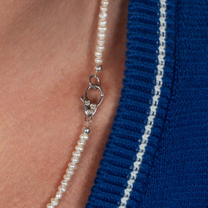 Cuppa Tea Itsy Pearl Necklace