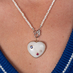 London's Calling Exclusive Bubble Heart Heirloom Charm