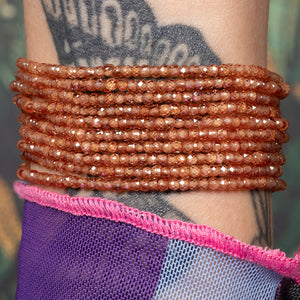 Amber Blaze Itsy Brown Cubic Zirconia Bracelet