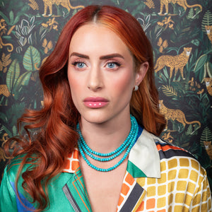 Electric Era Jumbo Turquoise Choker