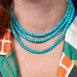 Electric Era Jumbo Turquoise Choker