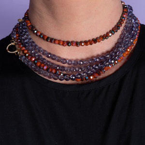 Lava Lamp Luxe Jumbo Crystal Choker