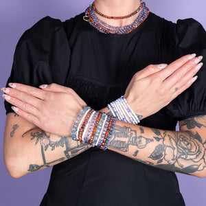 Mood Ring Mirage Jumbo Quartz Gemstone Choker