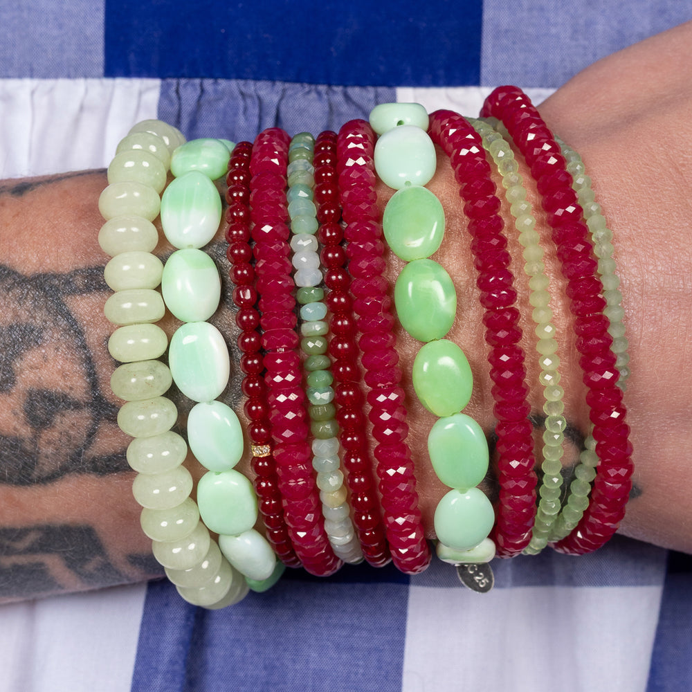 Cool As A Cucumber Ombre Opal Bracelet
