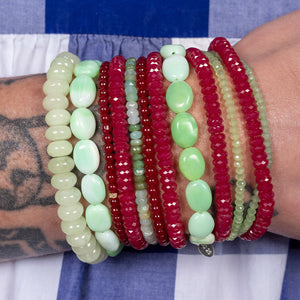 Cool As A Cucumber Ombre Opal Bracelet