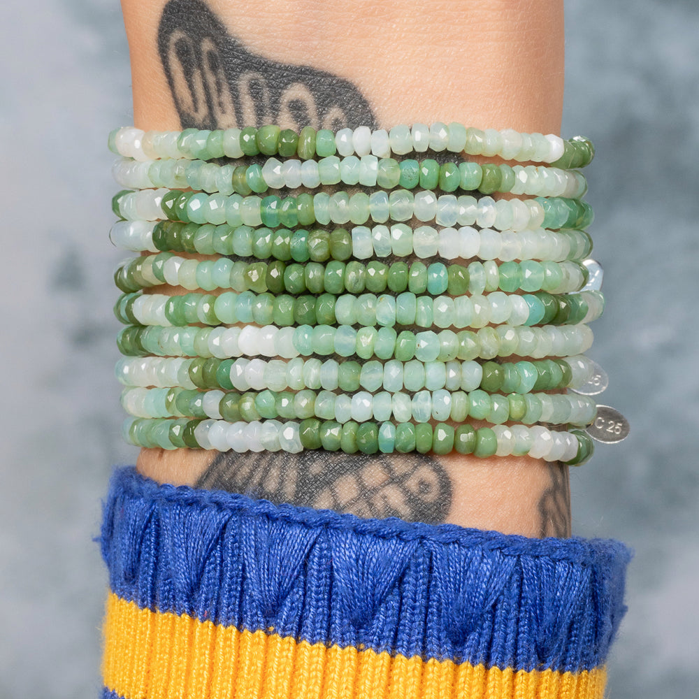 Cool As A Cucumber Ombre Opal Bracelet