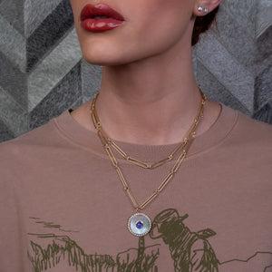 Primrose Gold Filled Paperclip Chain Necklace