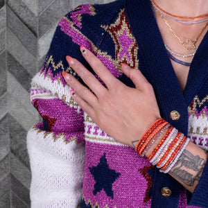 Straw Hat Itsy Crystal Bracelet
